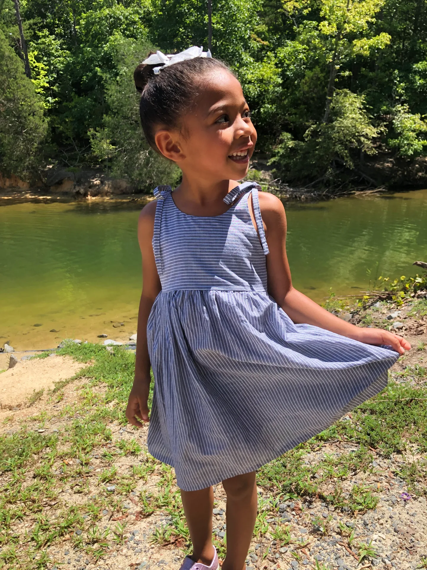 Youth Azalea Romper and Dress Digital Sewing Pattern Sizes 12/18m - 16Y