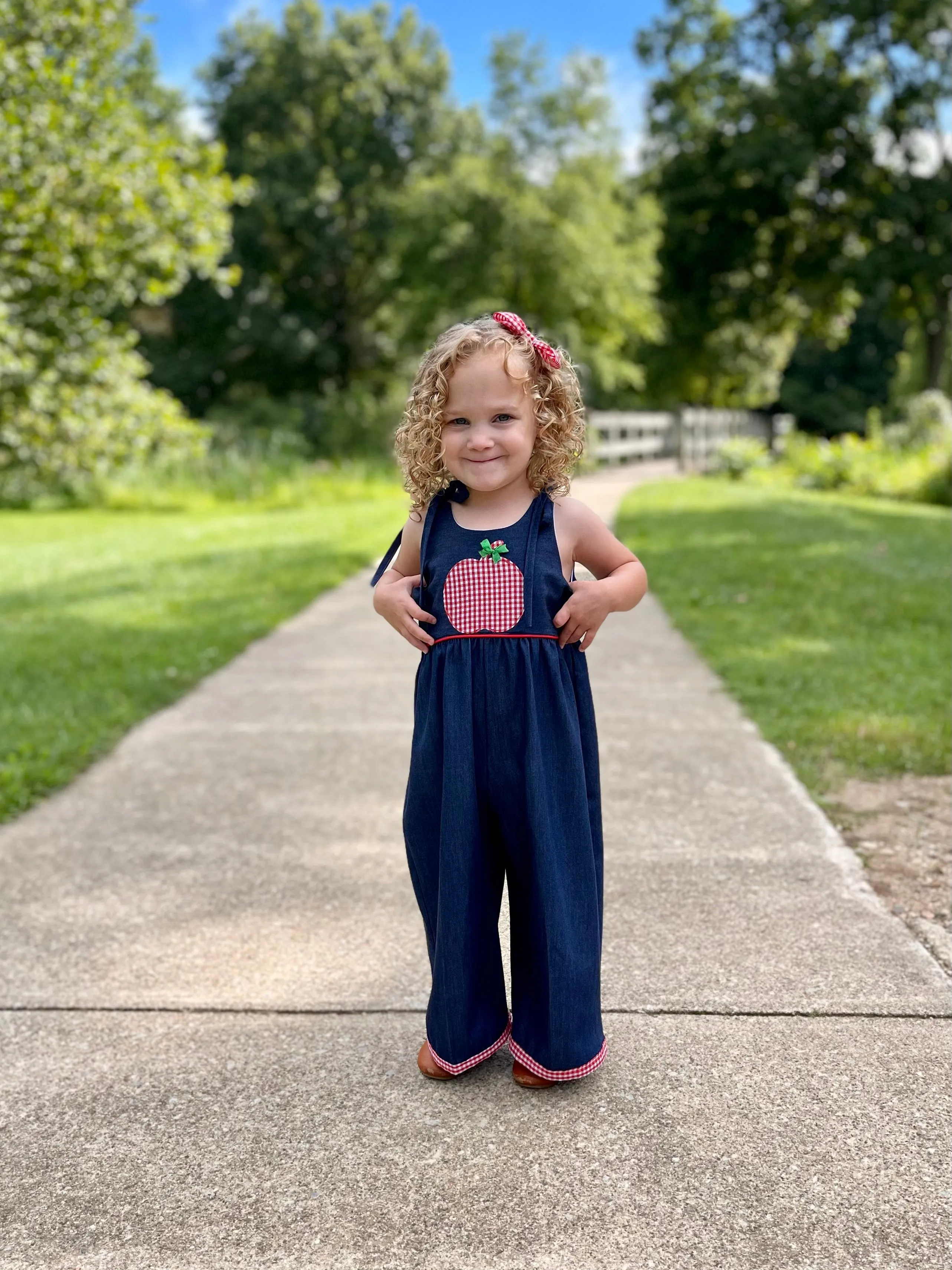Youth Azalea Romper and Dress Digital Sewing Pattern Sizes 12/18m - 16Y