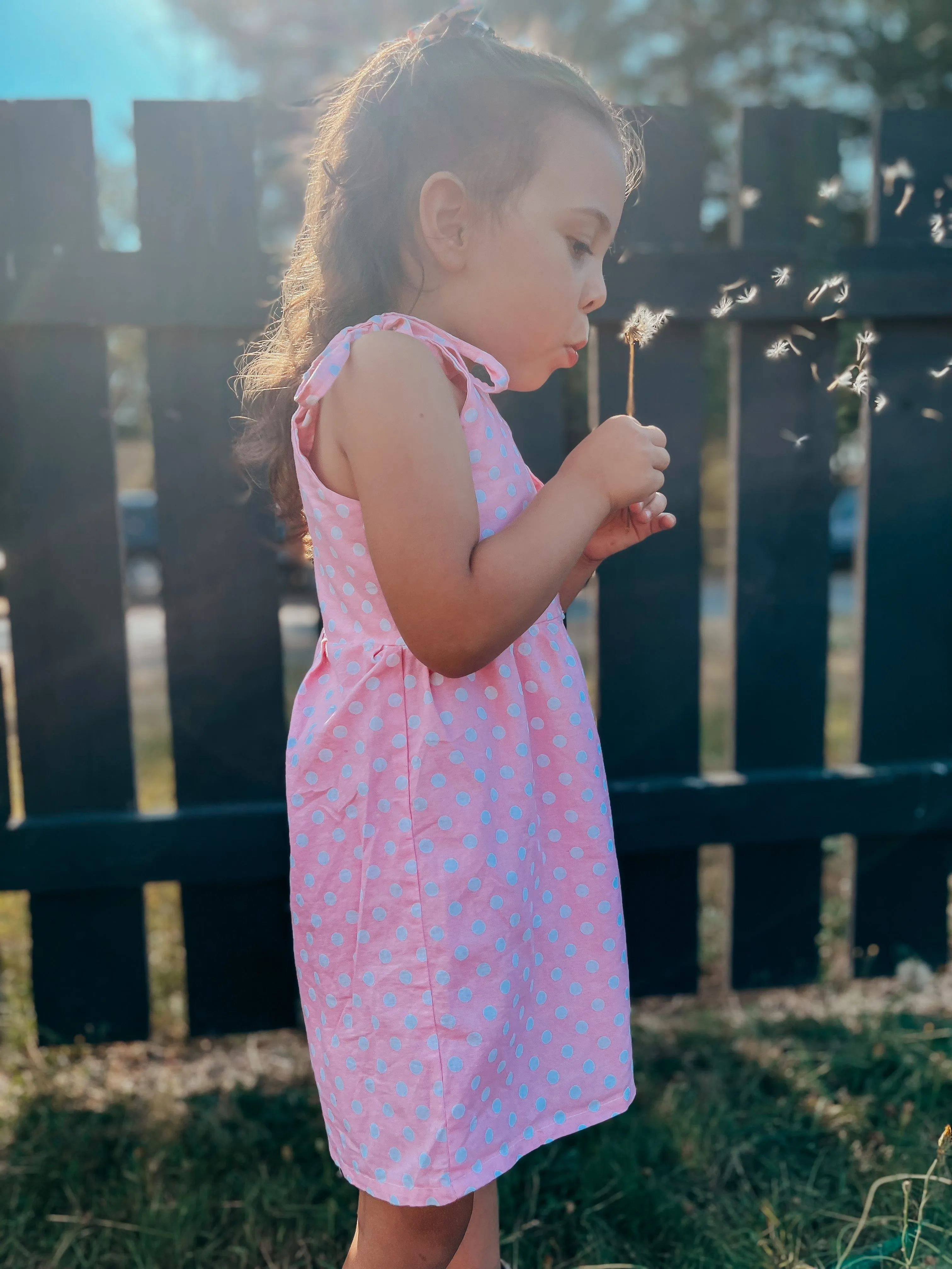 Youth Azalea Romper and Dress Digital Sewing Pattern Sizes 12/18m - 16Y